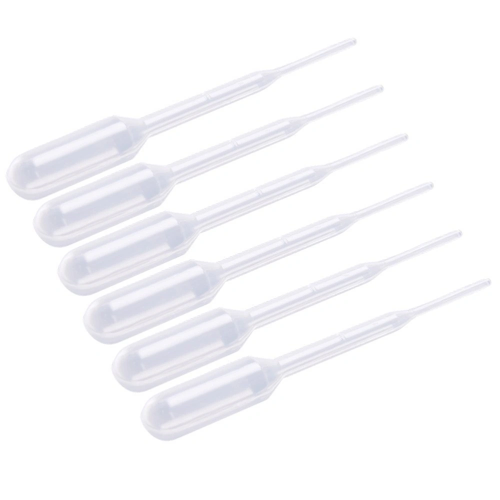 200pcs 0.2 ml Capacity Disposable Graduated Transfer Pipettes Dropper Polyethylene