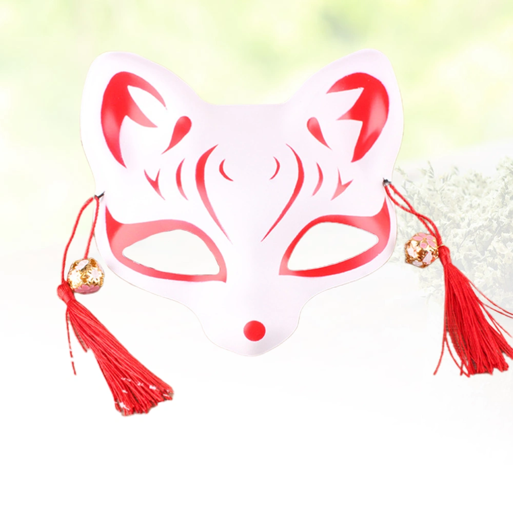 1PC Stylish Cosplay Ball Party Cat Mask Funny Photography Tools Masquerade Costume Cat Face Mask - Little 3(Random Bells Color)