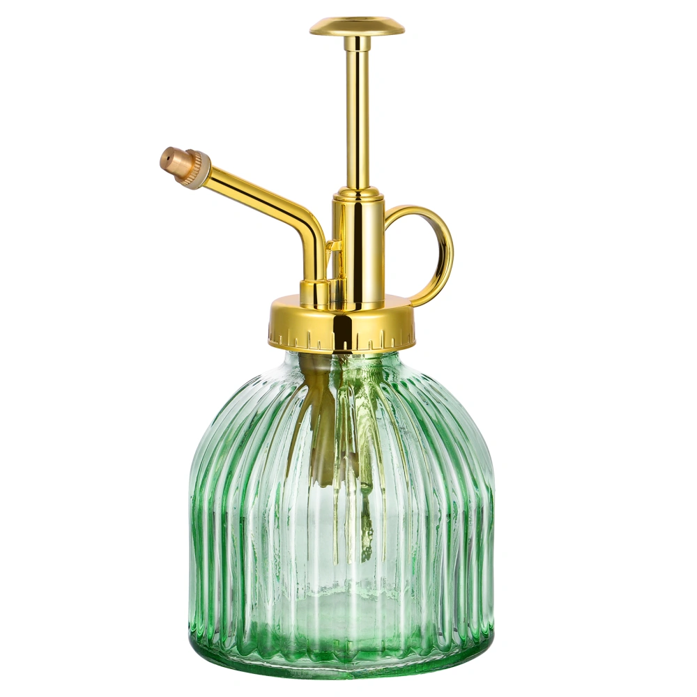 Yardwe Glass Watering Spray Bottle Vintage Style Spritzer Hand Watering Can Glass Plant Mister for Home Indoor Garden