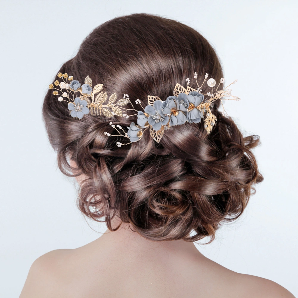 4pcs Flower Hair Comb Hair Stick Pin Bridal Headpiece Wedding Hair Accessories