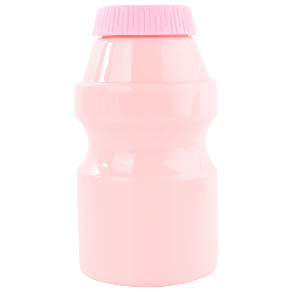 1Pc Portable Water Bottle Plastic Water Glass Practical Drinking Bottle Outdoor Accessories Pink