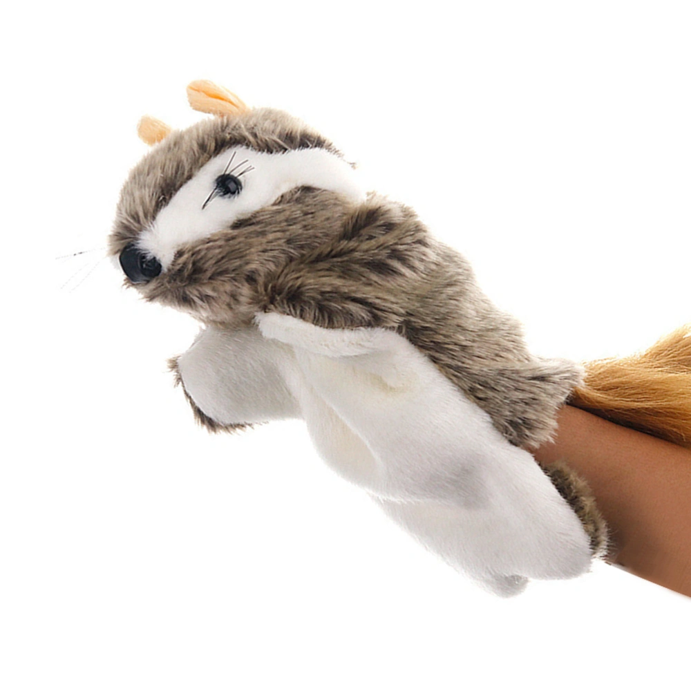 1PC Cartoon Animal Hand Puppet Toy Plush Vole Story Pretend Playing Doll