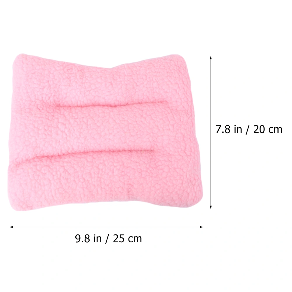 Comfortable Pet Hamster Bed Mattress Cushion Seat Pad for Pet Sleeping Playing Resting Size S (Random Color and Pattern)