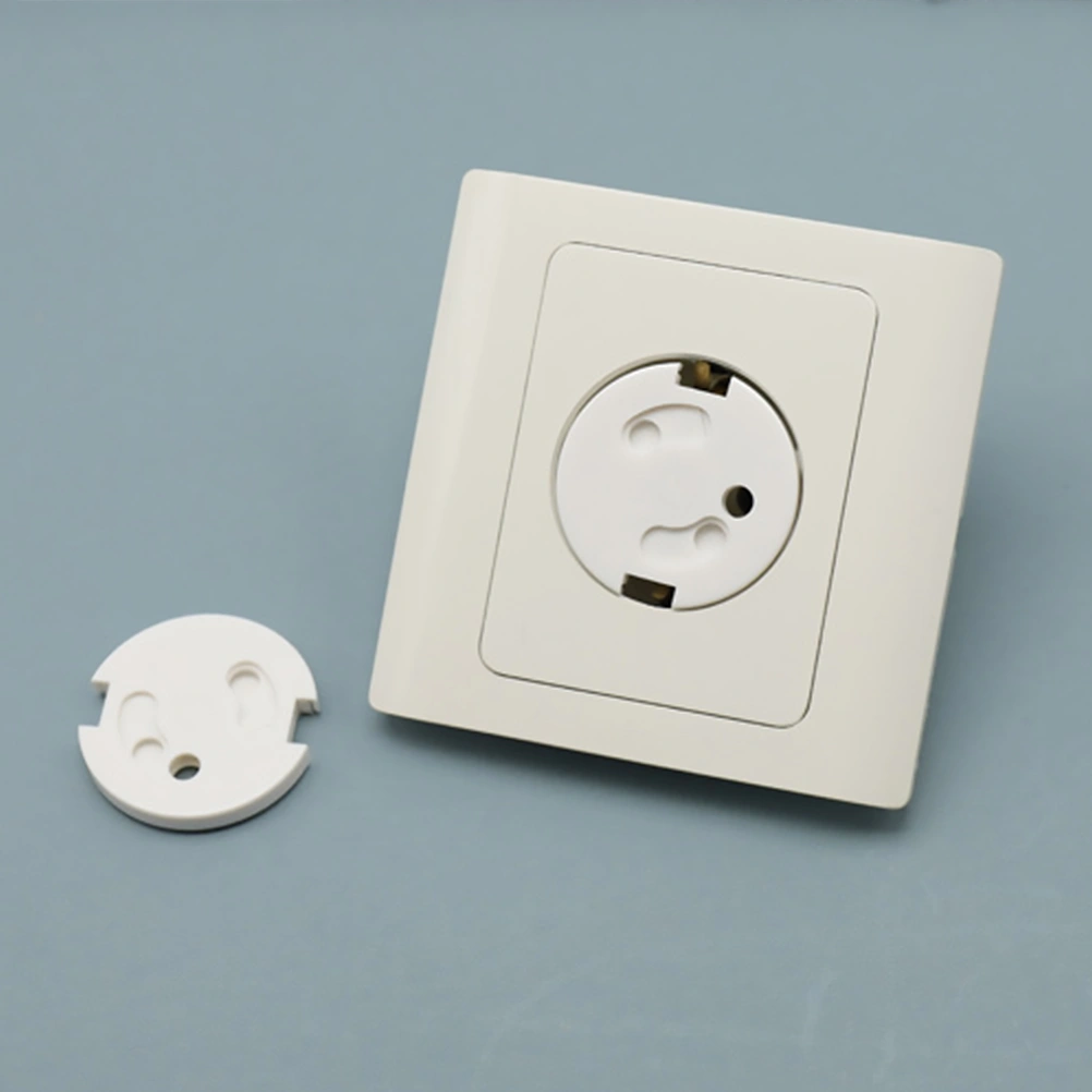 10pcs Outlet ABS Covers Safe Child Proof Socket Protector (for French Socket)