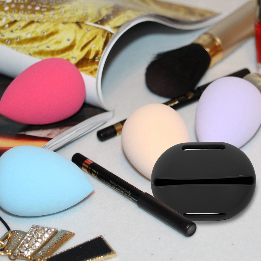 Makeup Sponge Holder Silicone Powder Puff Box Make Up Sponge Blender Case