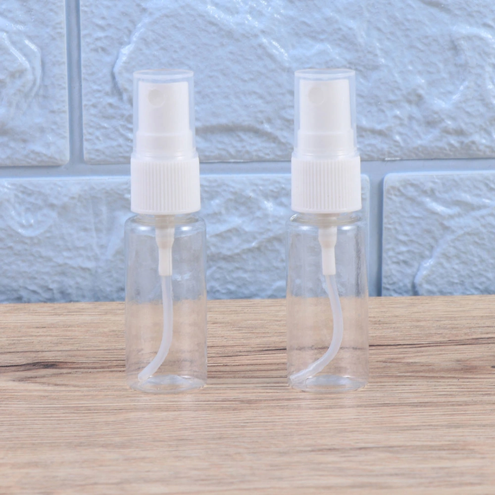 10pcs 60ML Portable Plastic Spray Bottle Empty Water Sprayer Refillable Mist Atomizer Bottles Multifunctional Cosmetic Dispenser Tools for Travel Home Garden Flowers Plants 