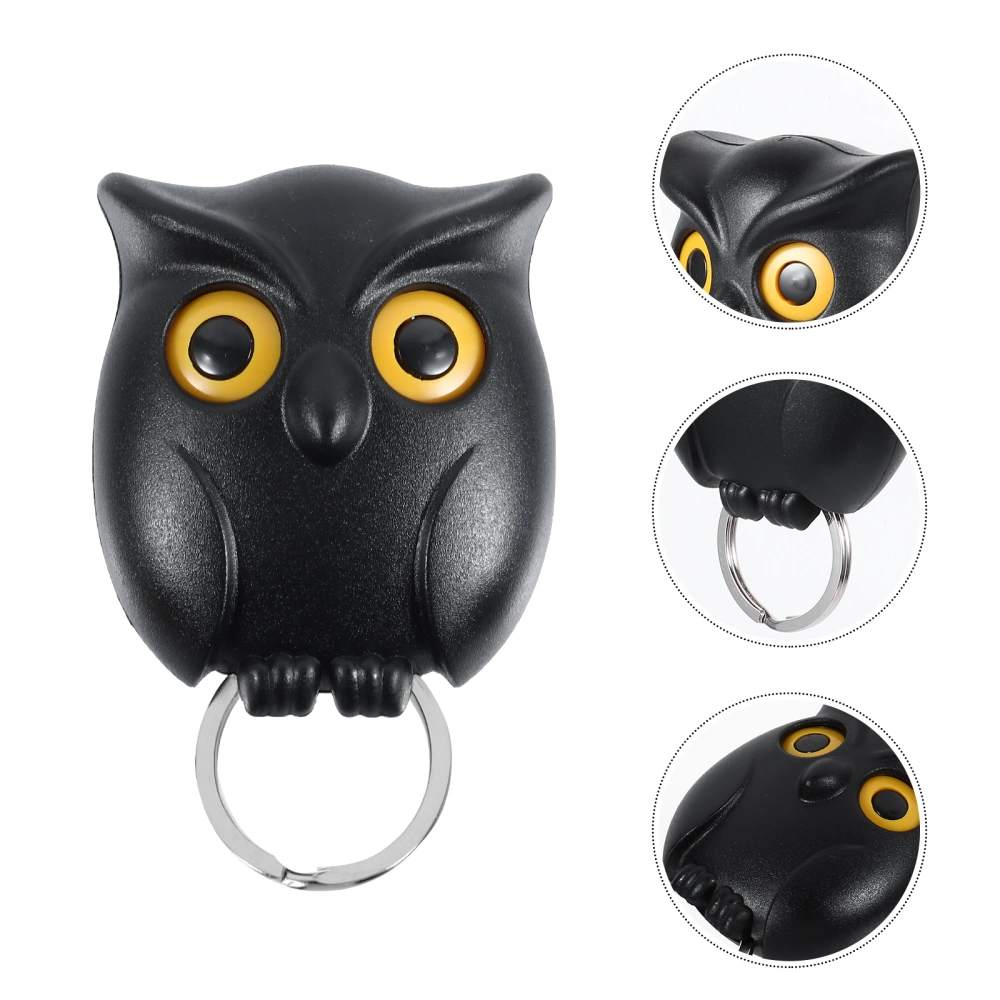 2pcs Creative Owl Wall Adhesive Hooks Home Hotel Hallway Keys Holder Hooks