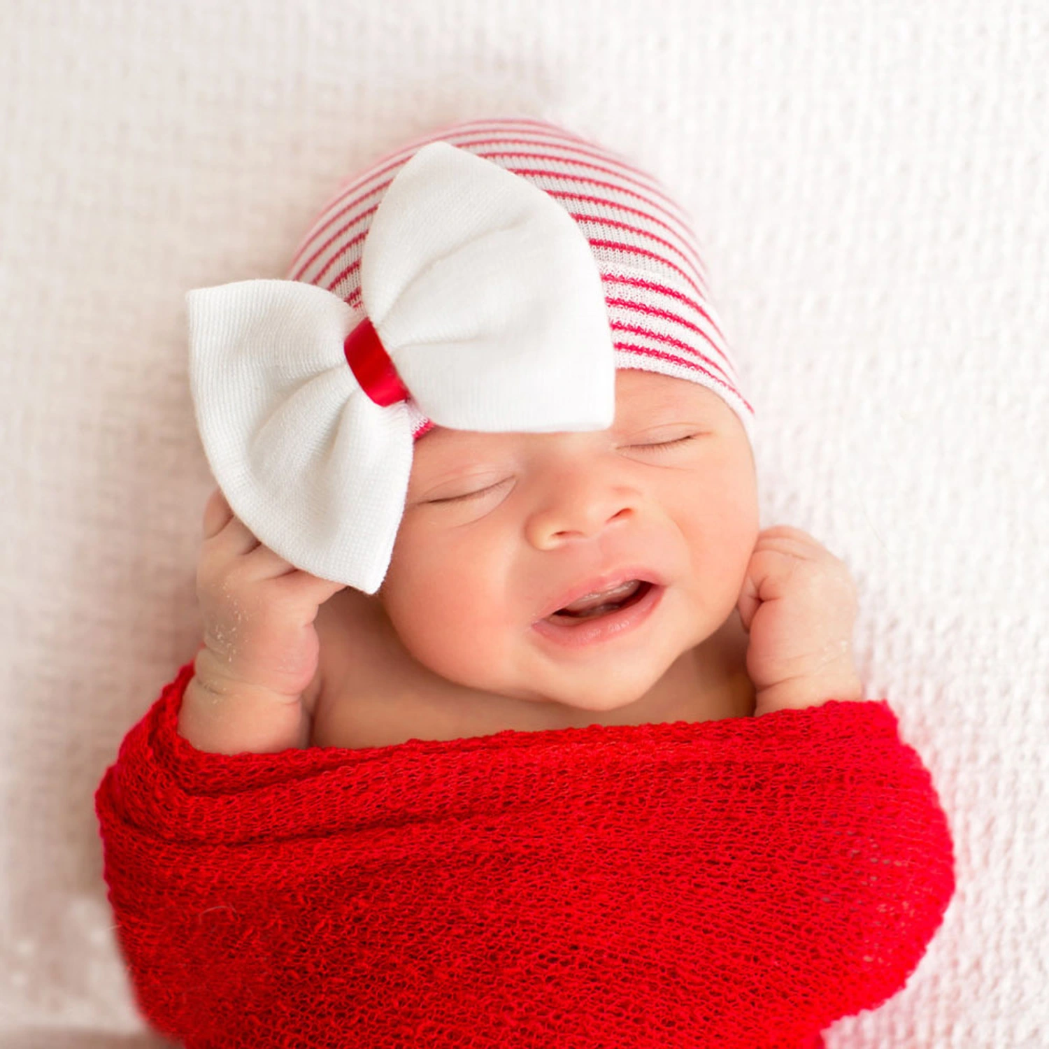 2pcs Winter Baby Knitted Baby Boy Girl Hat Bonnet Beanie Kids Hat