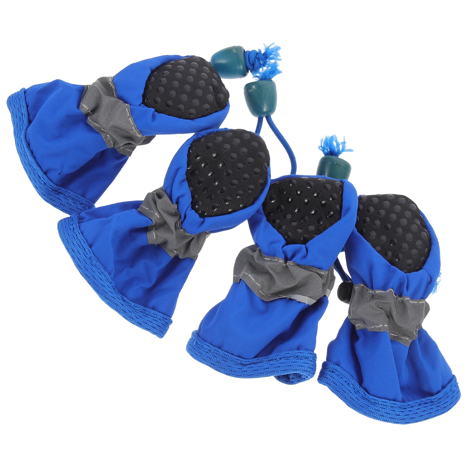 4pcs Pet Boots Outdoor Waterproof Rain Shoes Anti-slip Dog Shoes Foot Protectors