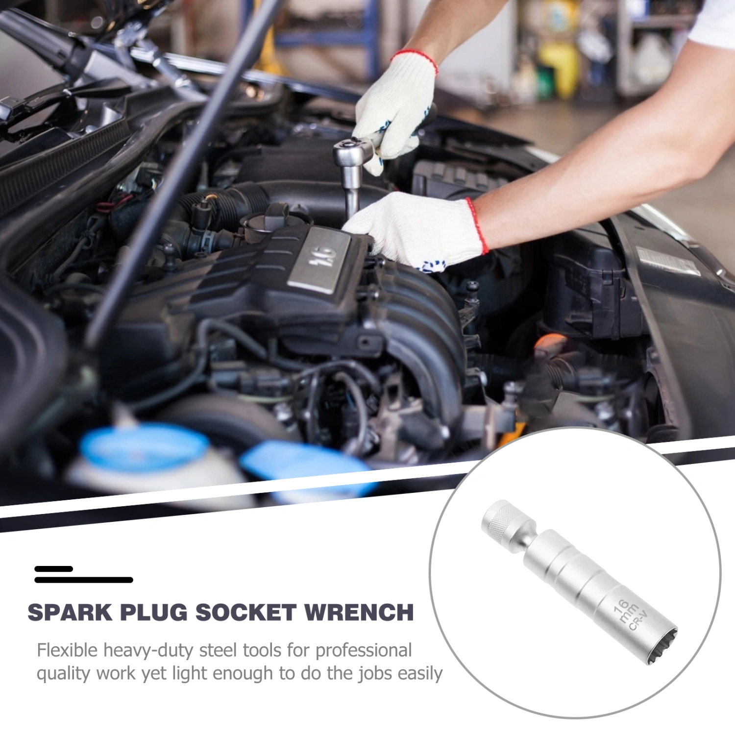 1pc Spark Plug Removal Tool Magnetic Plug Removal Jig Flexible Plug Removing Tool