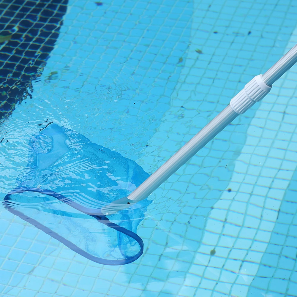 2pcs Swimming Pool Cleaning Nets Deep Shallow Nets Simple Leaf Cleaning Nets (Deep Nets and Shallow Nets)