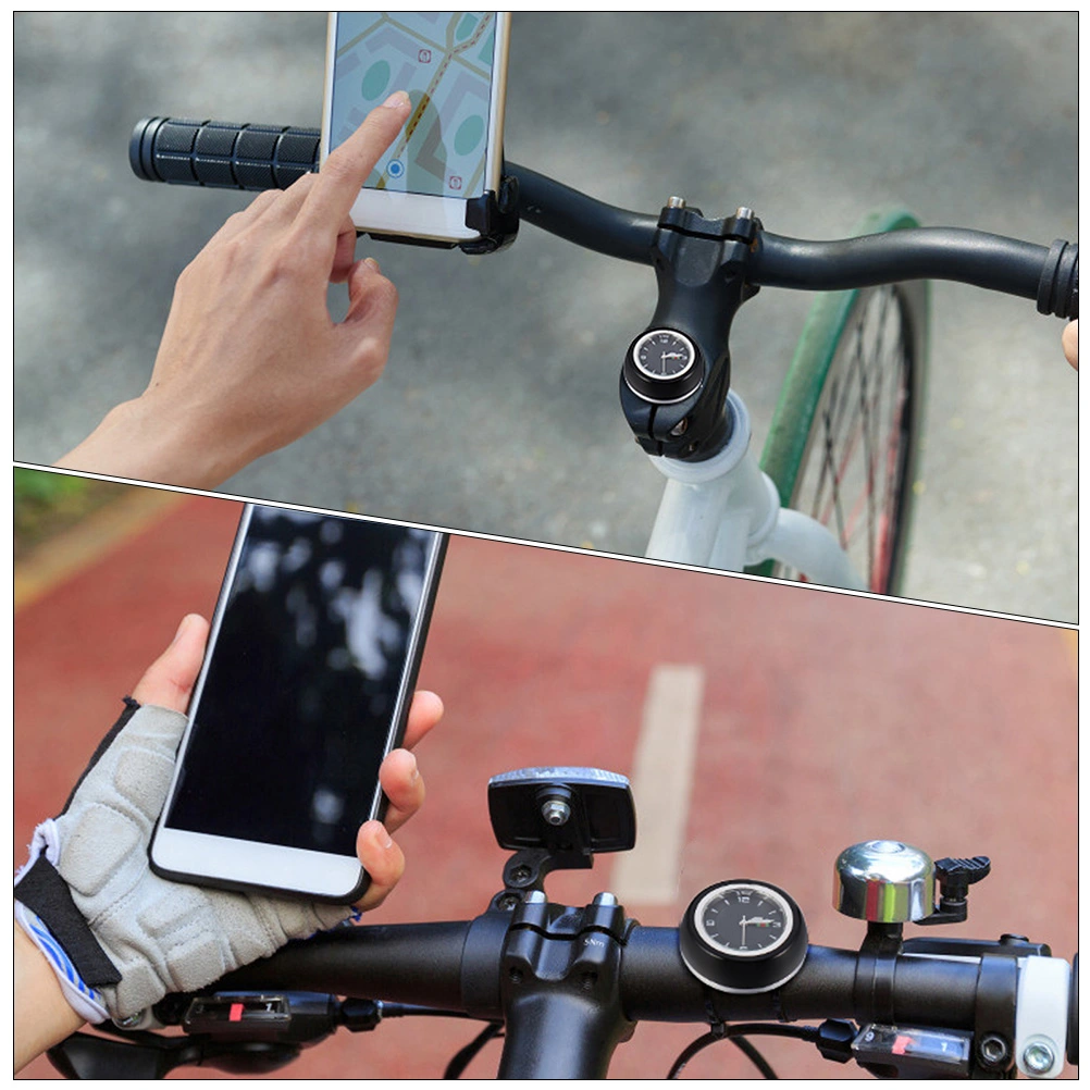MTB Bike Headset Watch Bike Stem Watch Cycling Head Clock Bike Headset Cover Clock