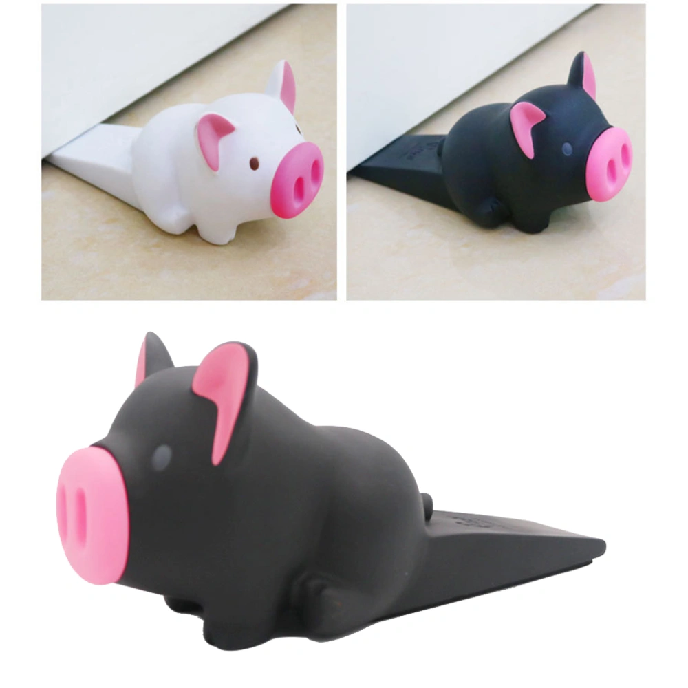 Pig Door Stopper Resistant Non Scratching Finger Protector (Black)