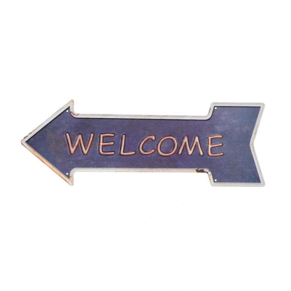 Creative Occident Retro Door Knob Hanger Tag Legend WELCOME for Home Bar Decoration