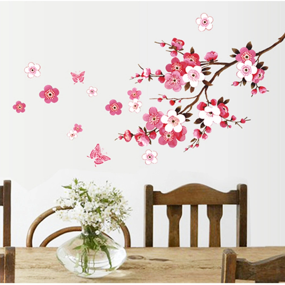 Blossoms and Branches Removable Art Murals Wall Decals for Bedroom Living Room Decoration (ZY739)