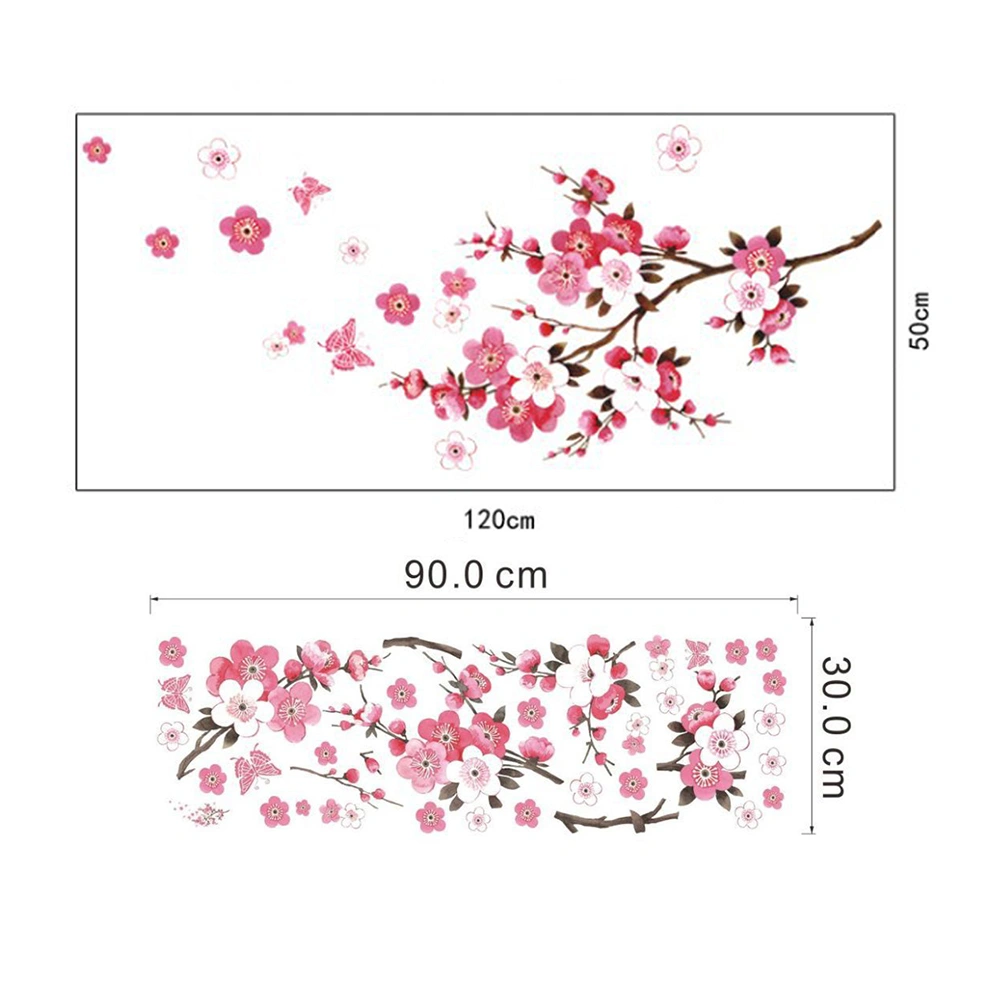 Blossoms and Branches Removable Art Murals Wall Decals for Bedroom Living Room Decoration (ZY739)