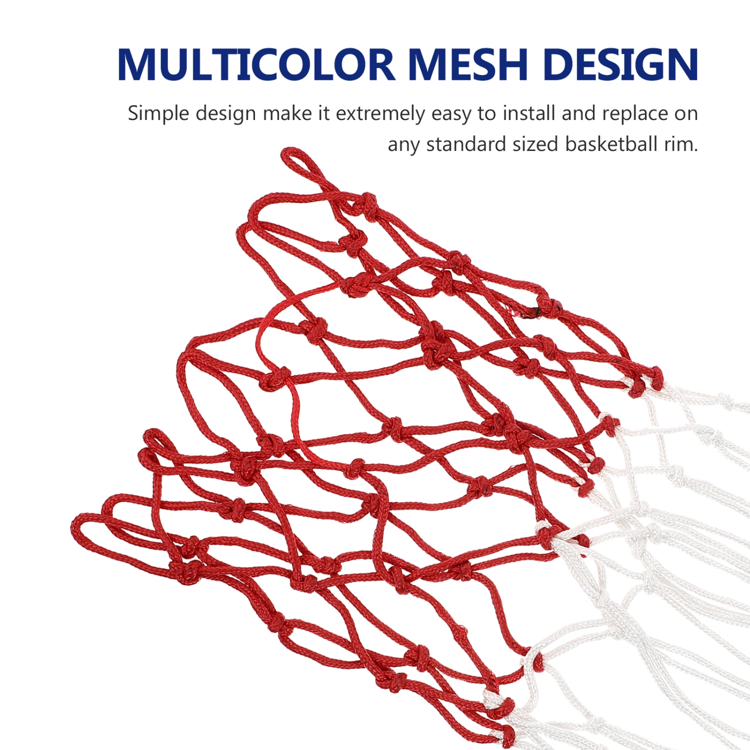 2pcs Basketball Nets for Competition Heavy Duty Thick Nets Basketball Nets