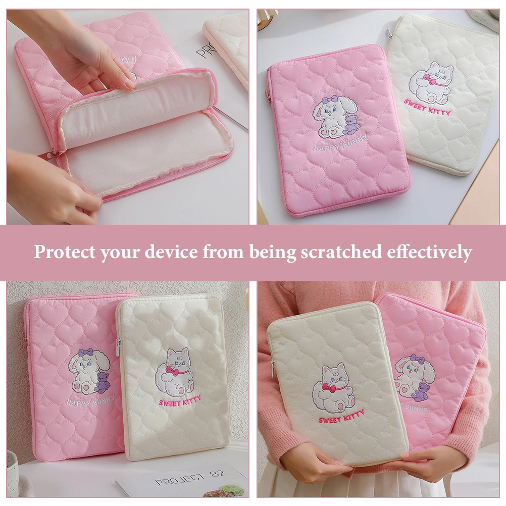 Cartoon Laptop Inner Bag Portable Tablet Bag Anti-scratch Tablet Pouch Cloth Tablet Carrying Bag