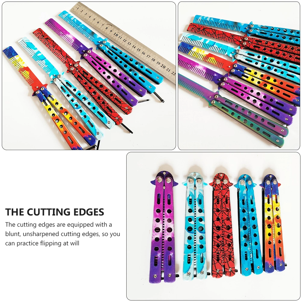 1Pc Blunt Cutter Comb Practice Training Cutter Dull Cutter Outdoor Supply