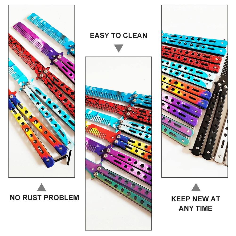 1Pc Blunt Cutter Comb Practice Training Cutter Dull Cutter Outdoor Supply