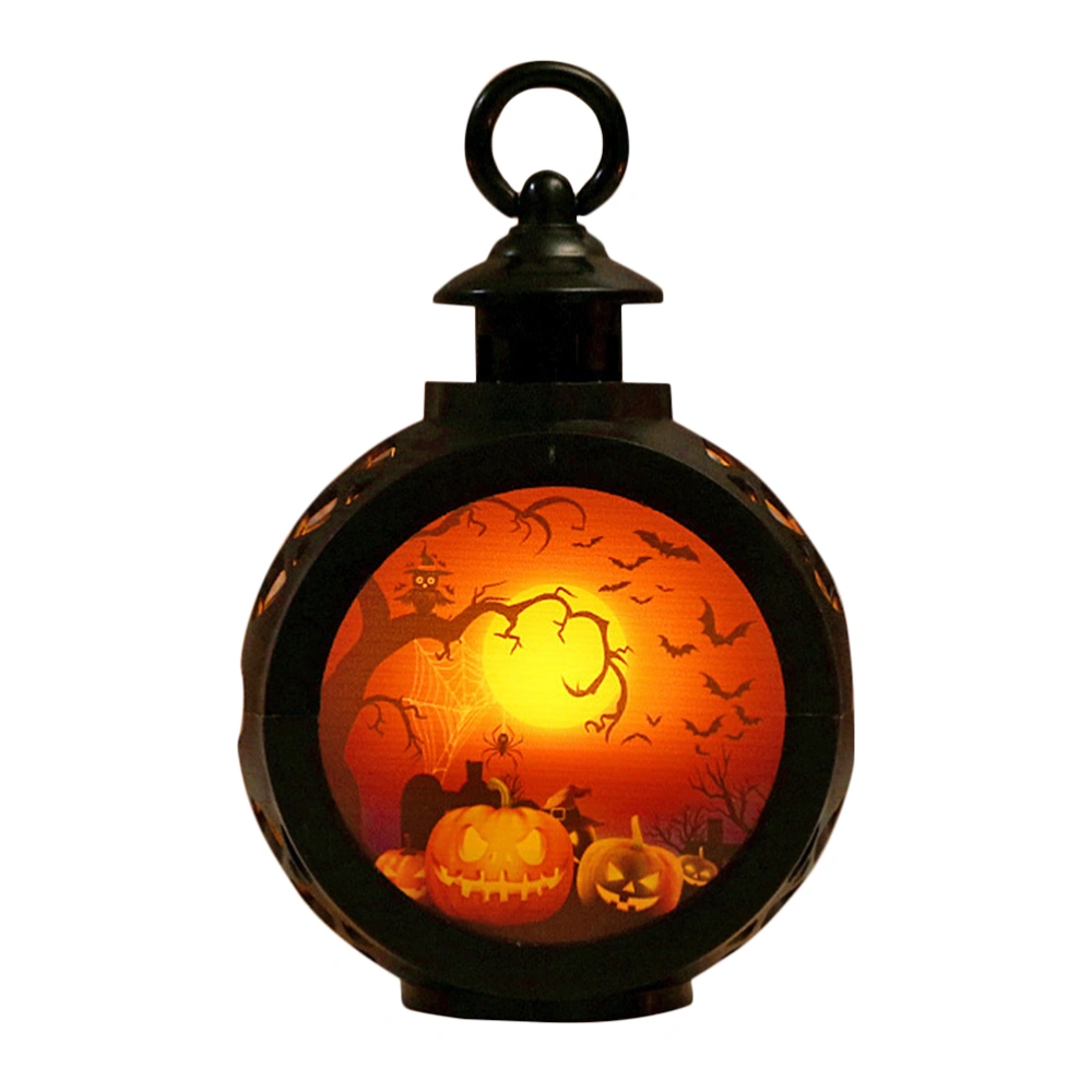 Halloween Lantern Light Portable Pumpkin Lantern Festival Pumpkin Light Decor