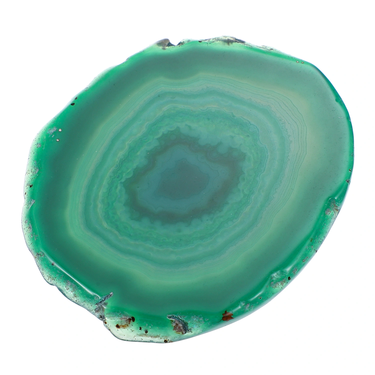 Agate Stone Coaster Wine Cup Mat Natural Agate Cup Mat Round Agate Coaster
