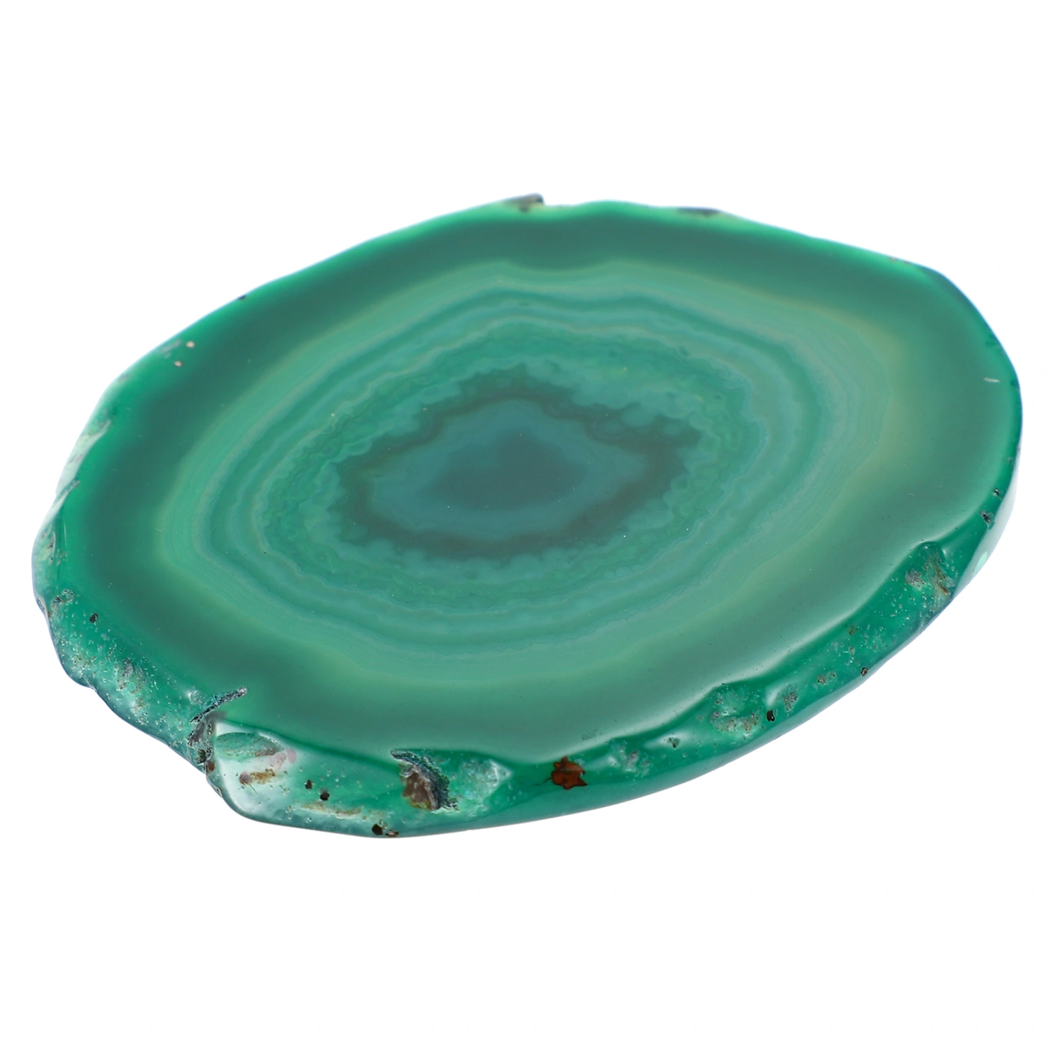 Agate Stone Coaster Wine Cup Mat Natural Agate Cup Mat Round Agate Coaster