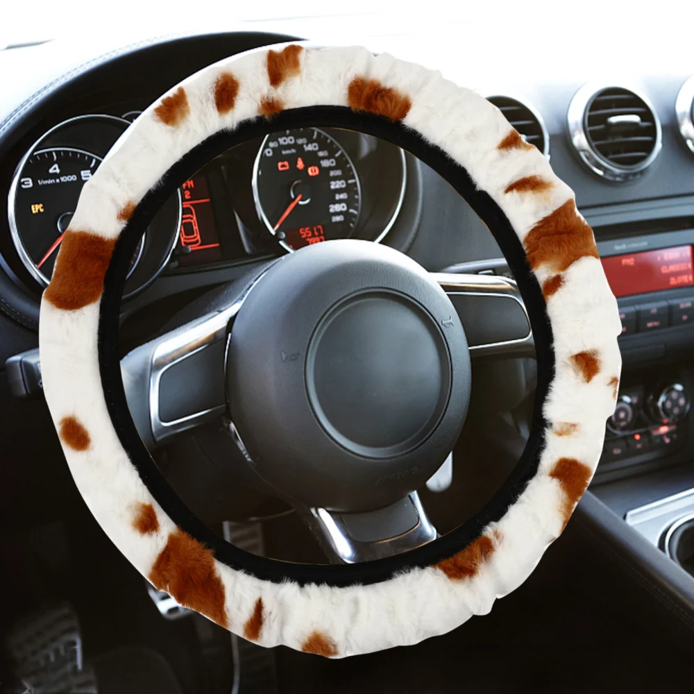 1pc Steering Wheel Cover Fashion Car Steering Wheel Cover Steering Wrap