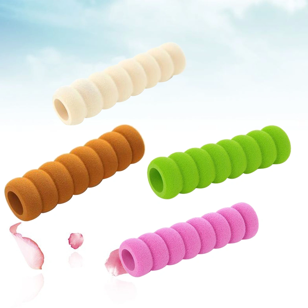 4pcs Spiral Door Handle Cover Child-safe Knob Cover Protective Door Lock Cover Baby Children Kids Safety Supplies(Green, Pink, Brown, Beige)