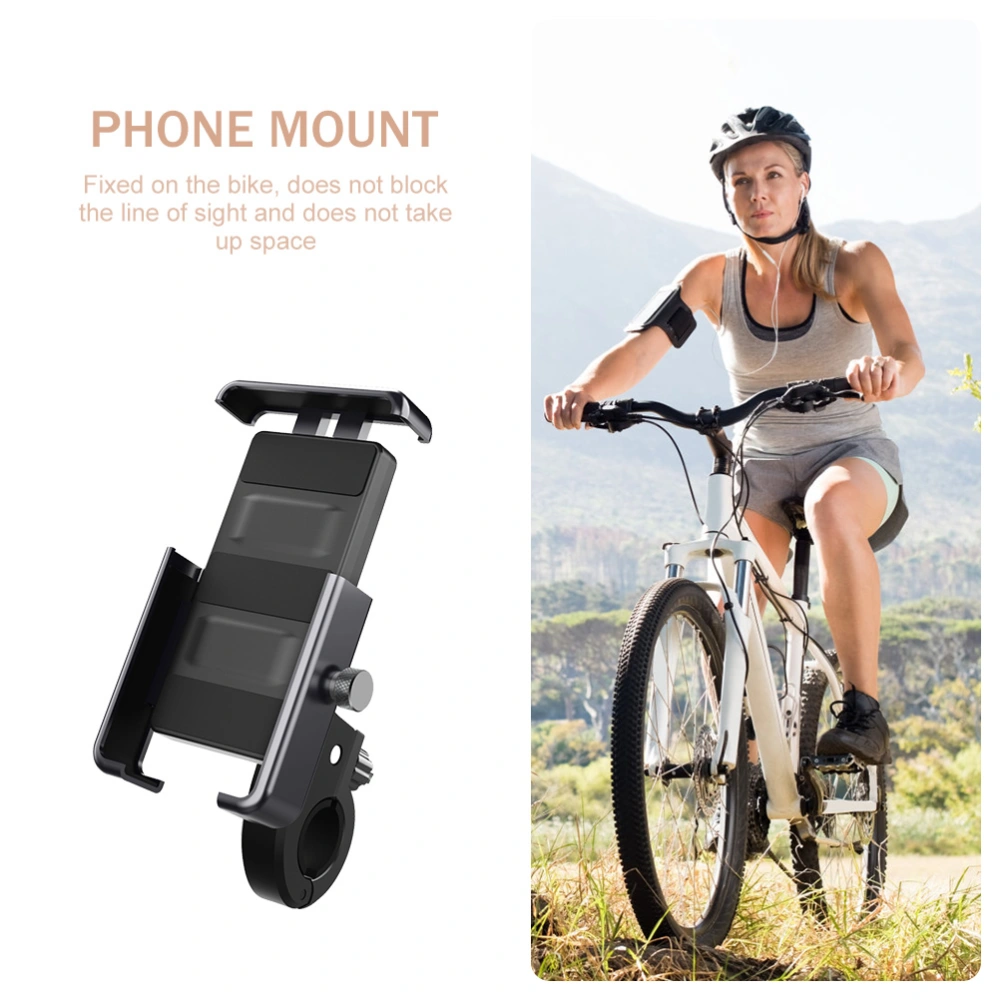 Bike Motorbike Phone Mount Holder Phone Storage Holder Rotatable Bracket