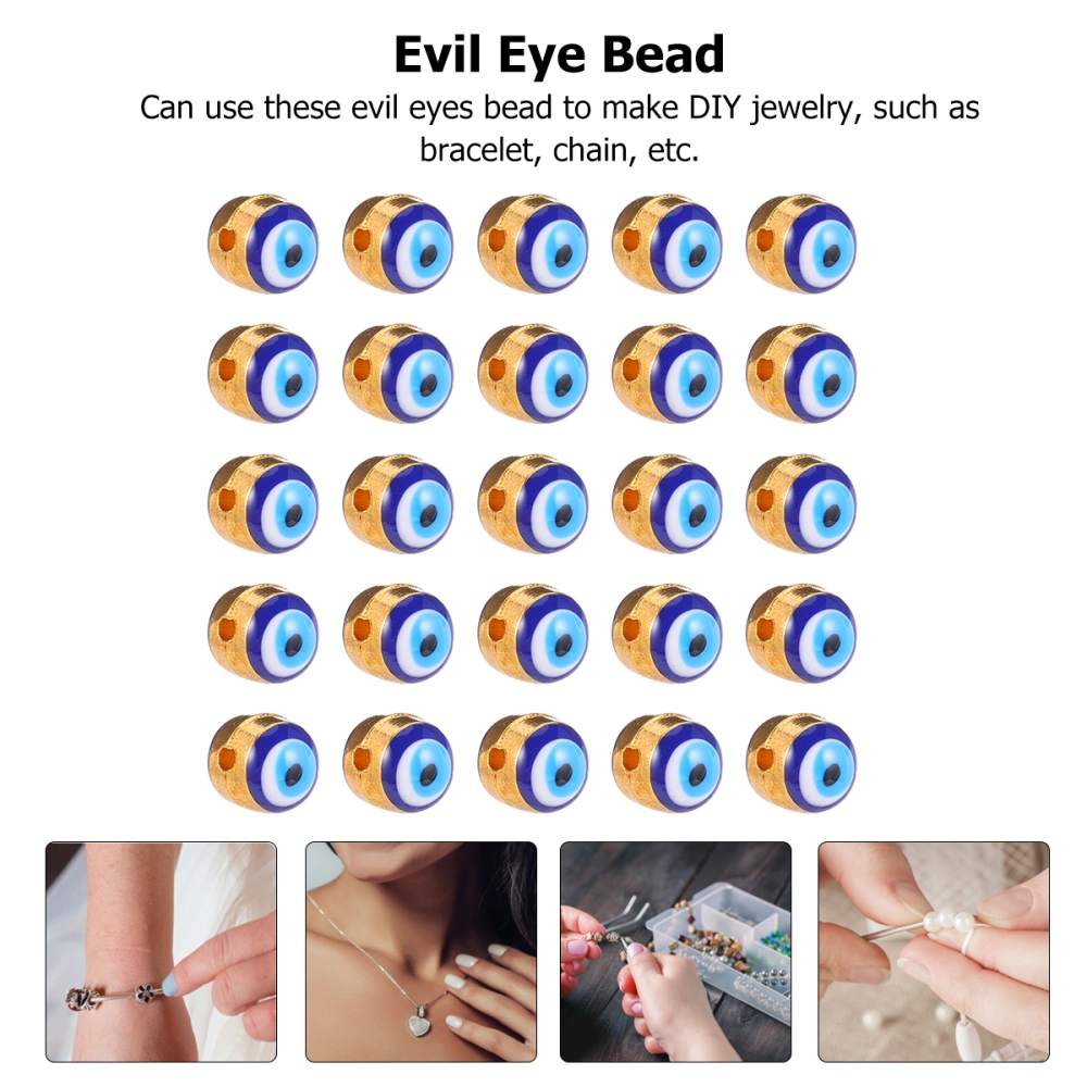 100Pcs Halloween Eyeballs Eyes Beads Alloy Horror Halloween DIY Accessories