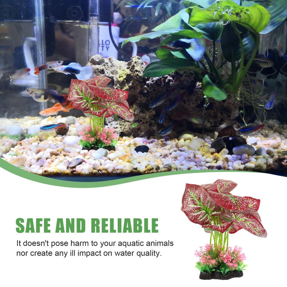 Aquarium Plant Artificial Fish Tank Plant Fish Tank Water Plant Simulation Plastic Plant Adornment