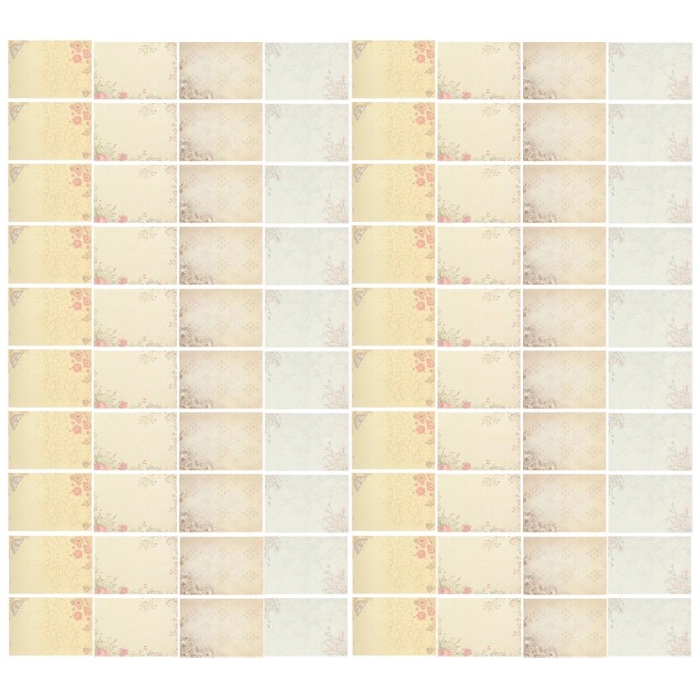 80 Sheets Letter Papers Message Writing Letter Papers Holiday Writing Supplies