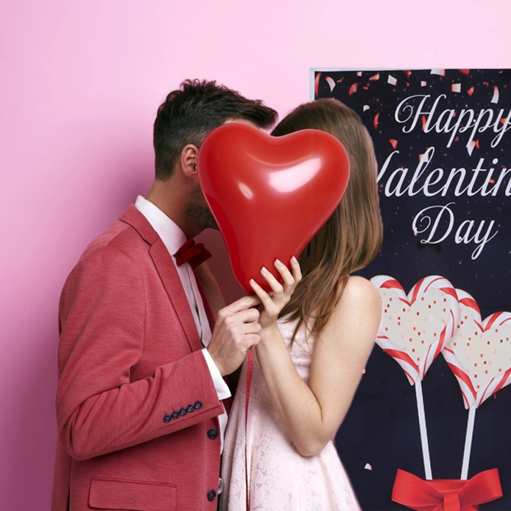 Valentine's Day Wall Decoration Backdrop Lollipop Photography Background