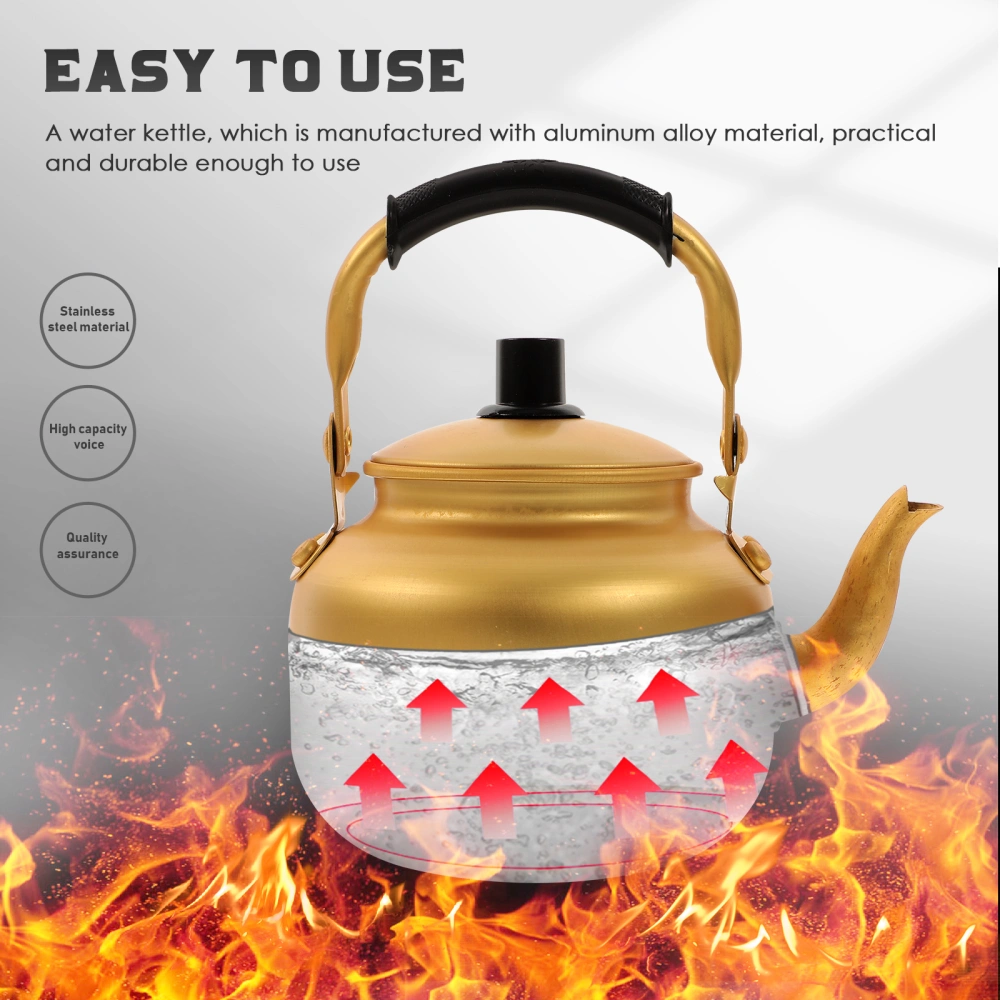 Aluminum Alloy Tea Kettle Hot Water Pot Stovetop Small Water Boiling Kettle