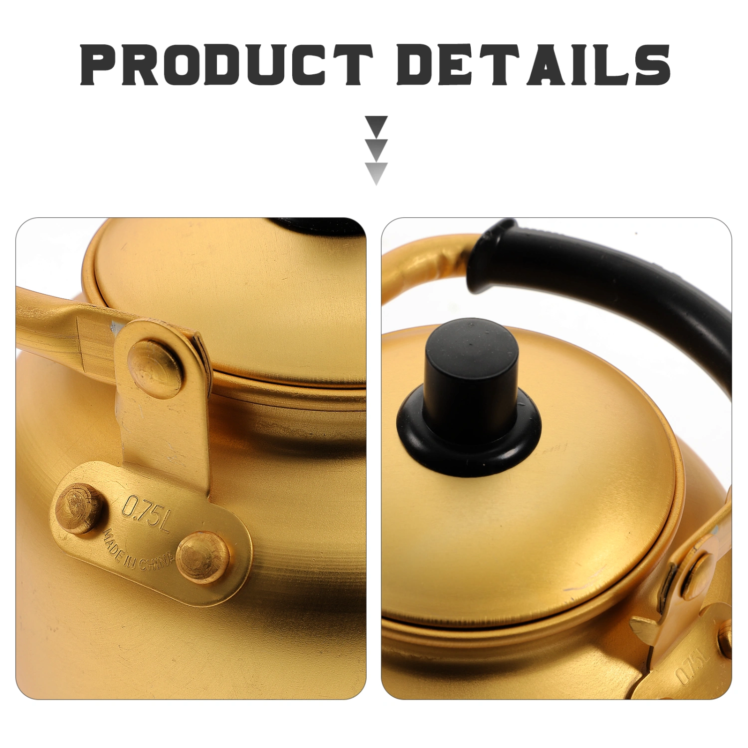 Aluminum Alloy Tea Kettle Hot Water Pot Stovetop Small Water Boiling Kettle