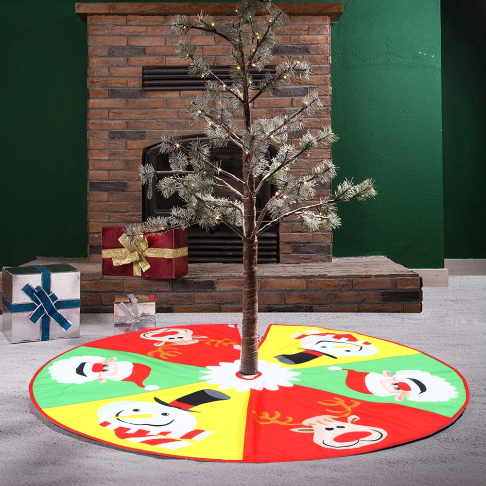 1Pc Fashion and Creative Christmas Tree Skirt Carpet Christmas Decoration