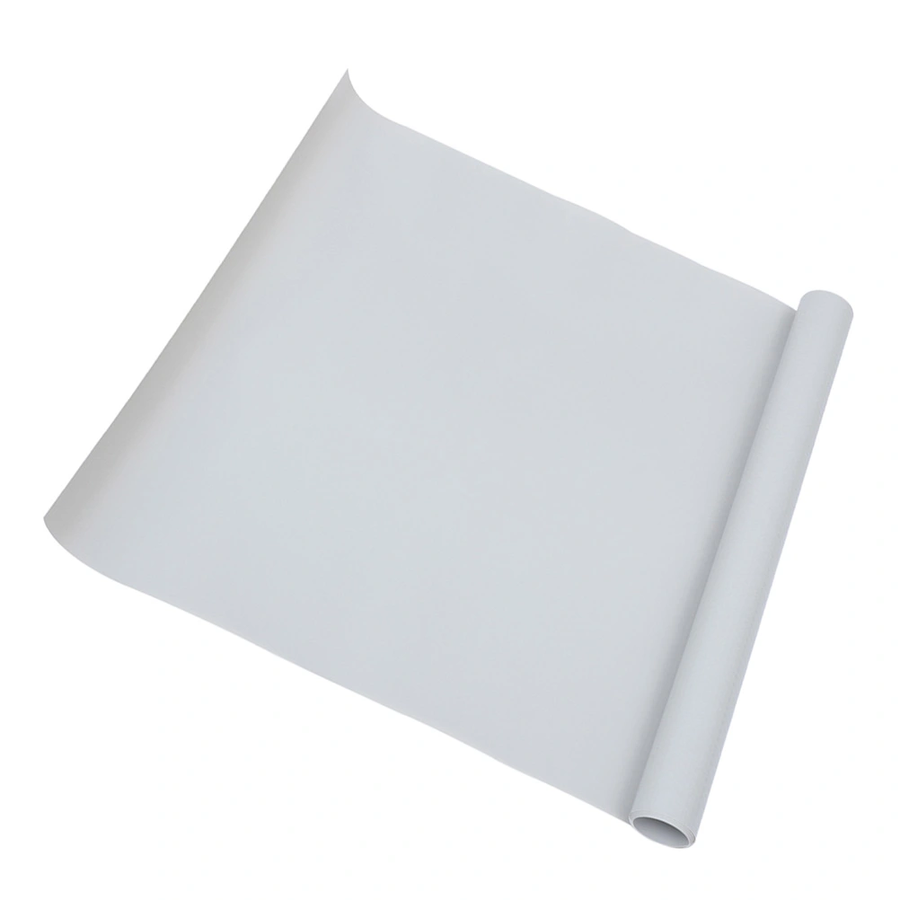 1Pc Waterproof Cabinet Liner Moistureproof Drawer Mat Shelf Liner (Grey)