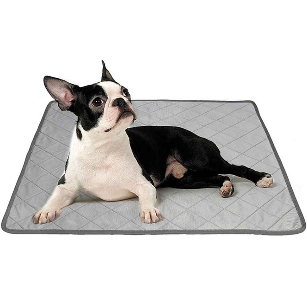 Summer Cool Cushion Muli-function Pet Pad Anti-slip Indoor Pet Cushion Dog Urine Pad Pet Supplies (Size S)