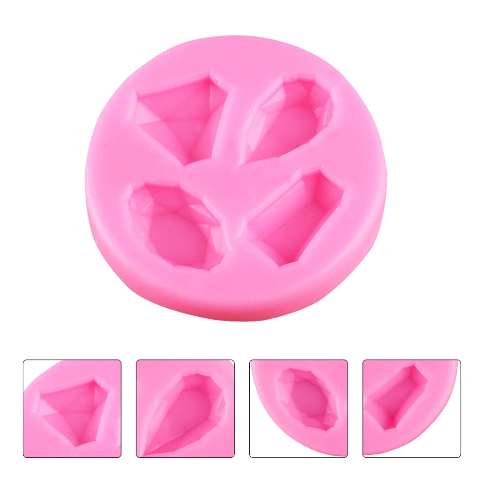 3Pcs Gems Cake Mold DIY Silicone Mold Gems Silicone Mold Baking Supplies