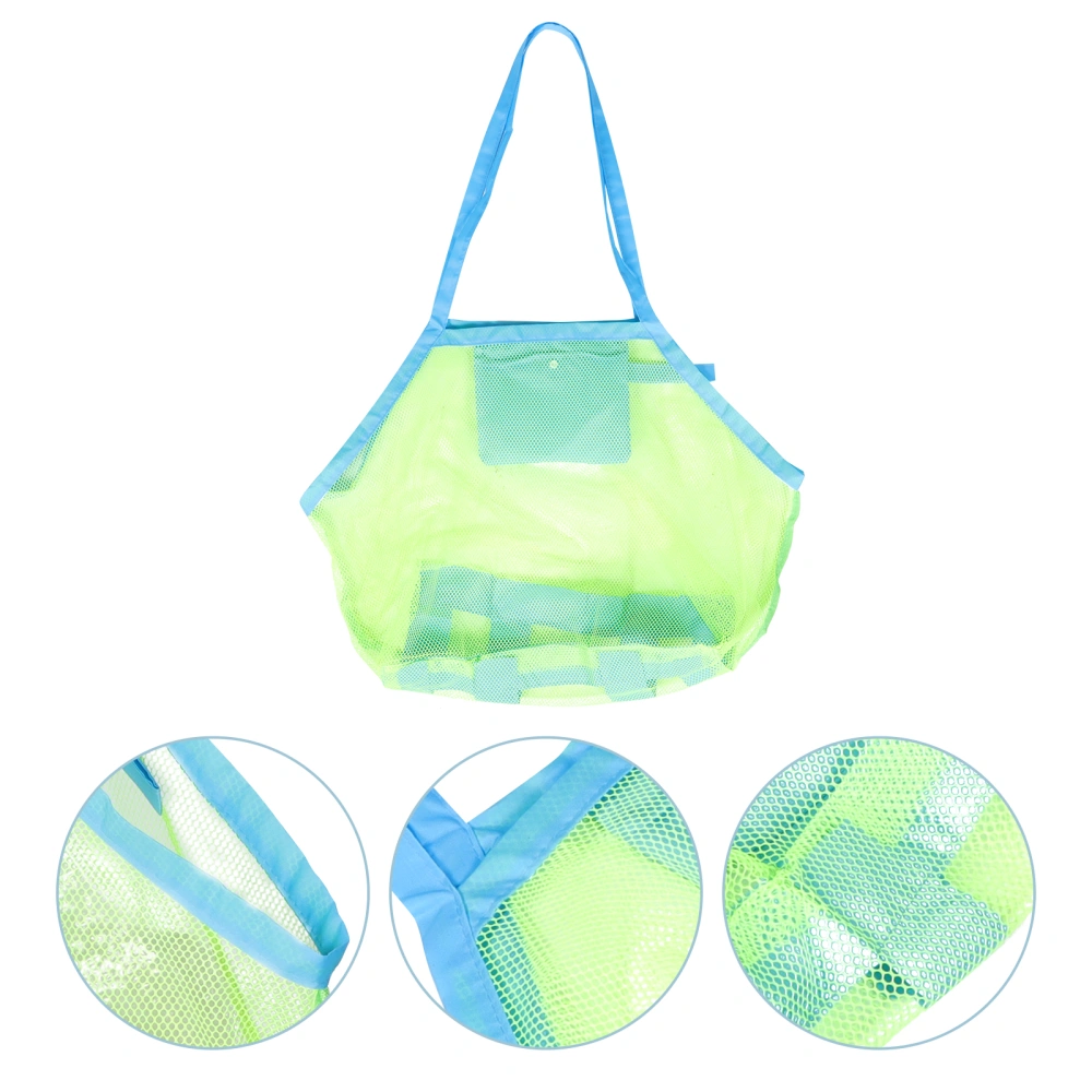 Multi-function Toy Bag Children Mesh Bag Convenient Shell Collection Bag Beach Accessory