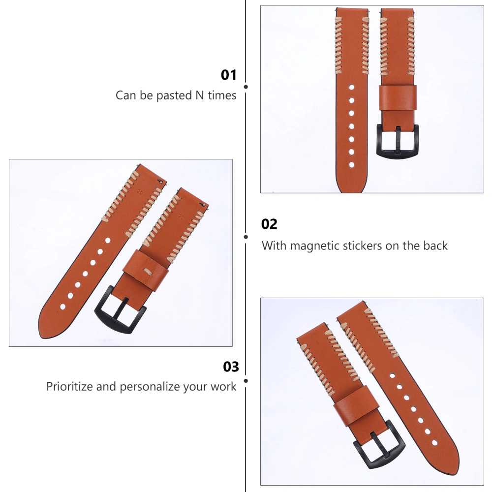 Watch Band Strap Leather Wrist Watch Accessories Compatible with bip GTS