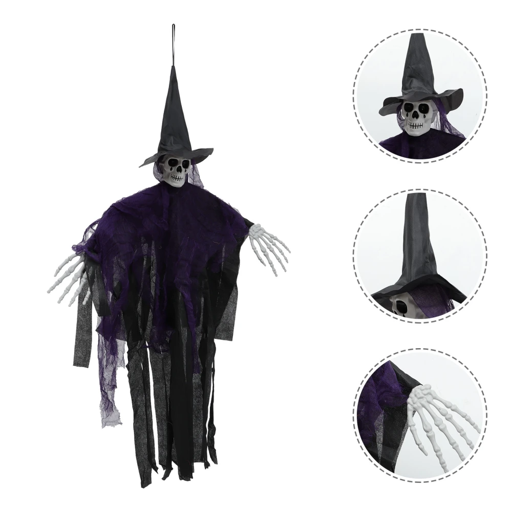 Hanging Witch with Opening Arms Halloween Indoor and Outdoor Decoration