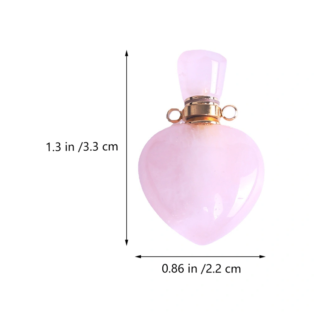 Jade Aromatherapy Oil Bottle Perfume Bottle Pendant for Car Home Decor