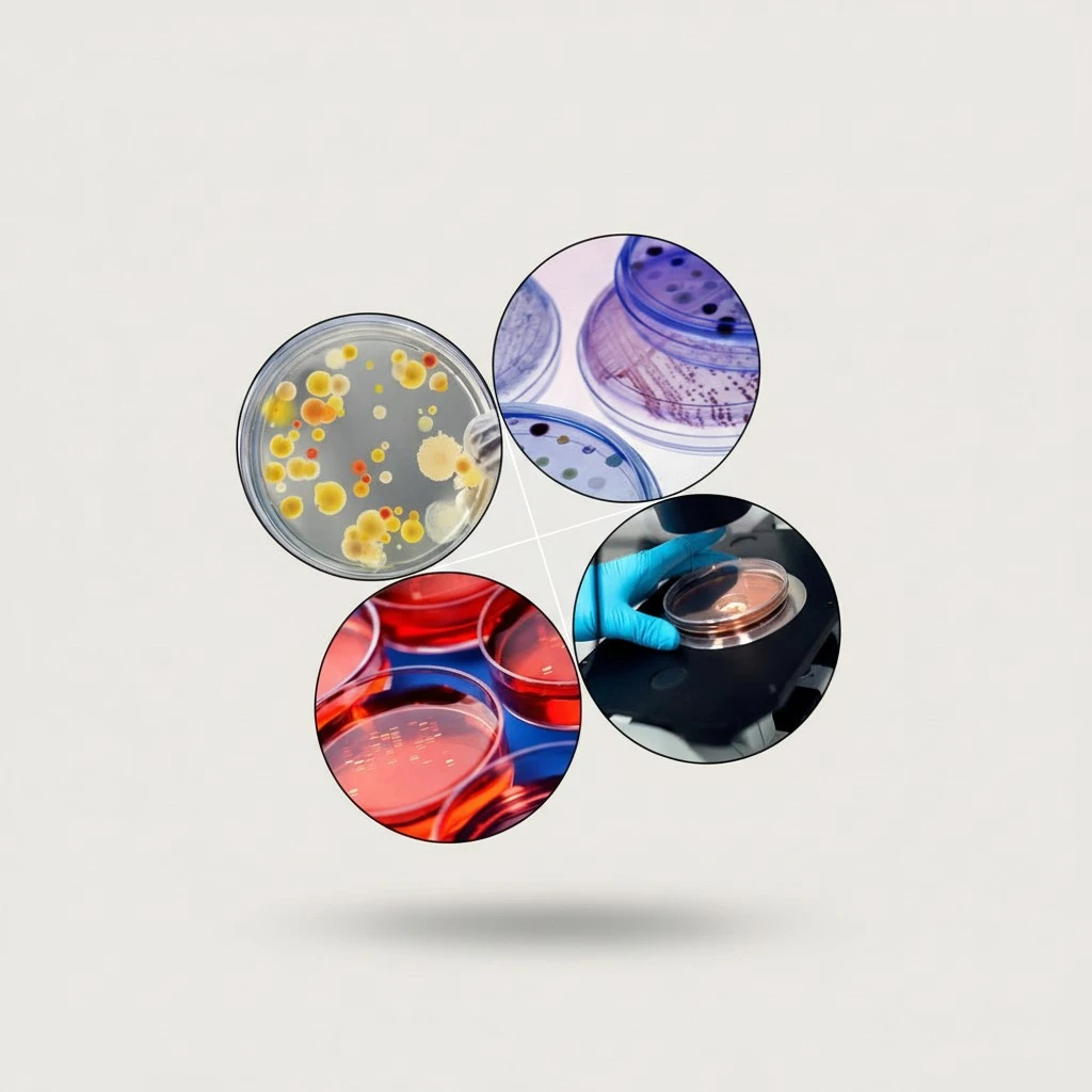 30Pcs Plastic Petri Dish Transparent Petri Dishes Culture Petri Dish with Lids