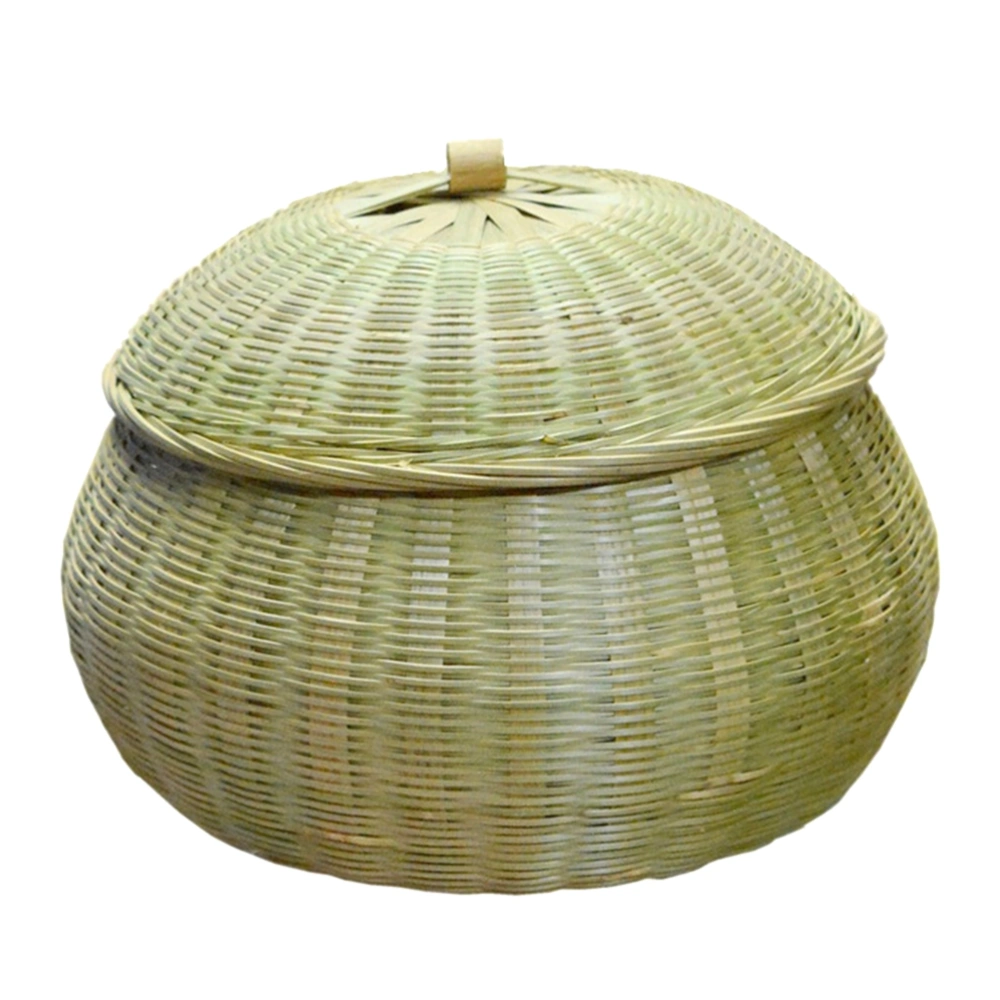 Durable Egg Tea Storage Basket Home Kitchen Egg Storage Basket Bamboo Basket