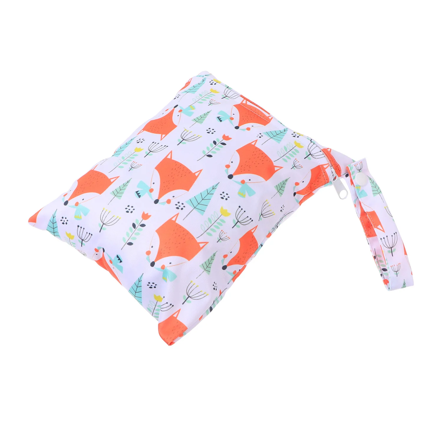 1pc Portable Diaper Storage Pouch Cloth Diaper Wet Dry Bag Waterproof Wet Bag