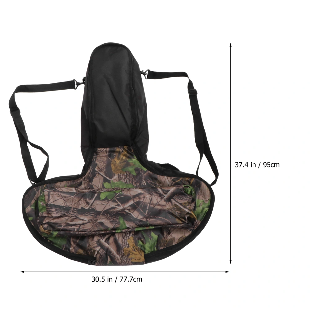 Crossbow Case Wear Resistant Archery Carry Bag T Shaped Bow Bag (Camouflage)