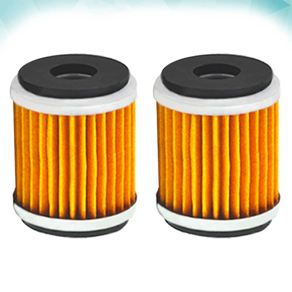 2Pcs Professional Oil Filter Cartridge Oil Grid Oil Filter Cartridge Compatible for WR125 250 YZ450