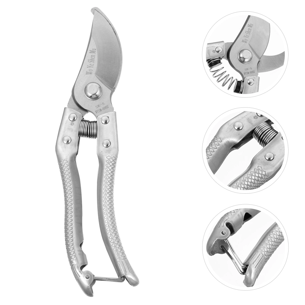 1pc Practical Pruning Shears Durable Gardening Hand Pruner for Tree Trimming